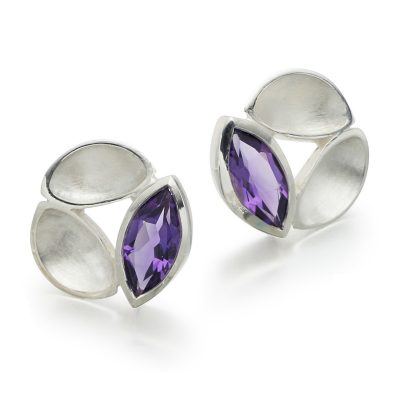 Oyster Marquise Earrings