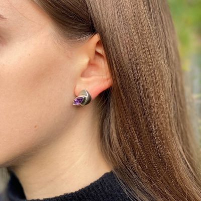 Leaf Marquise Earrings