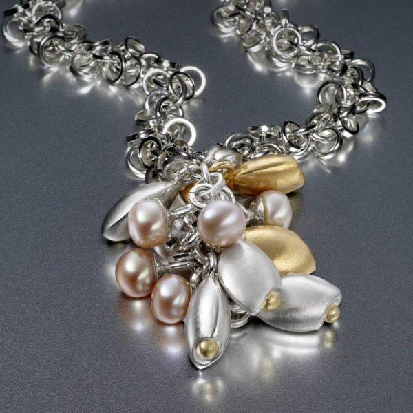 Cluster Pebble Necklace
