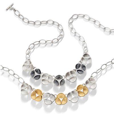 Oyster Link Necklace N09 N10