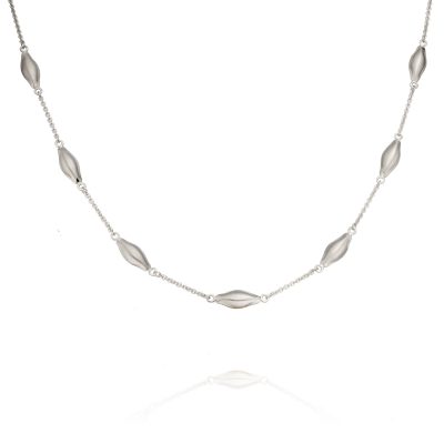 Silver and Gold Pod necklaces