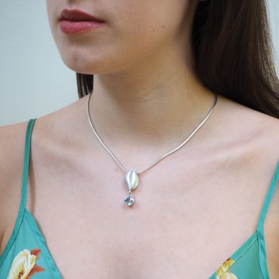 Topaz Pebble Pendant