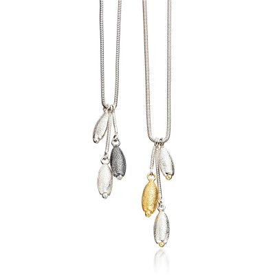Triple Pebble Cluster pendant