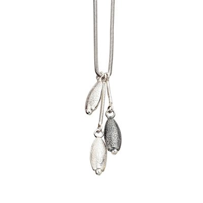 Triple Pebble Cluster pendant