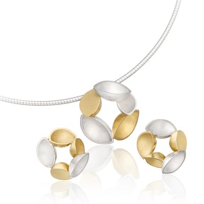 Overlaping Leaf Cable Pendant