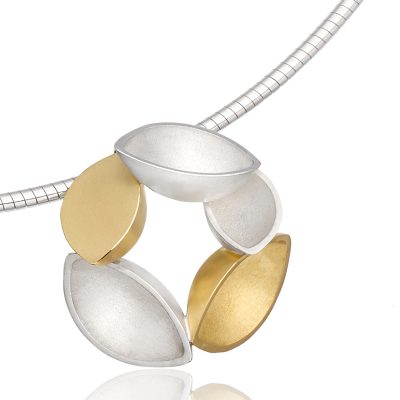 Overlaping Leaf Cable Pendant