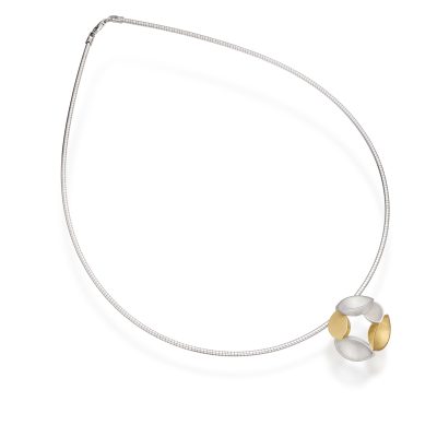 Overlaping Leaf Cable Pendant