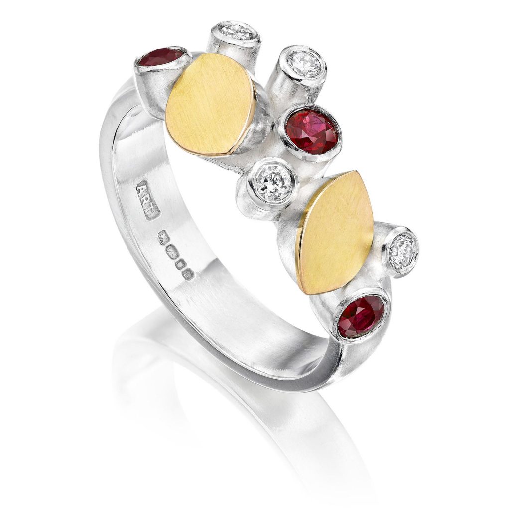 Ruby and Diamond Ring R01