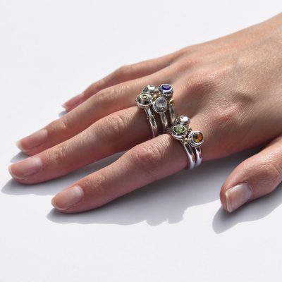 Stacking Pebble Rings